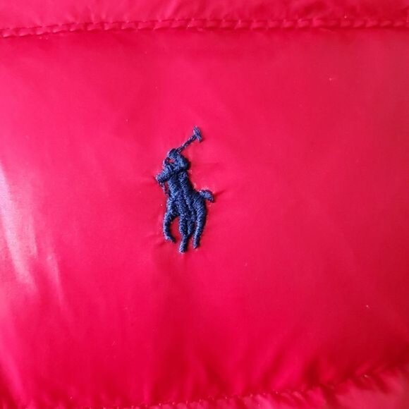 Polo Ralph Lauren RED Puffer WINTER Jacket Coat Parka Water Down TODDLER BOYS 2T - Picture 16 of 16